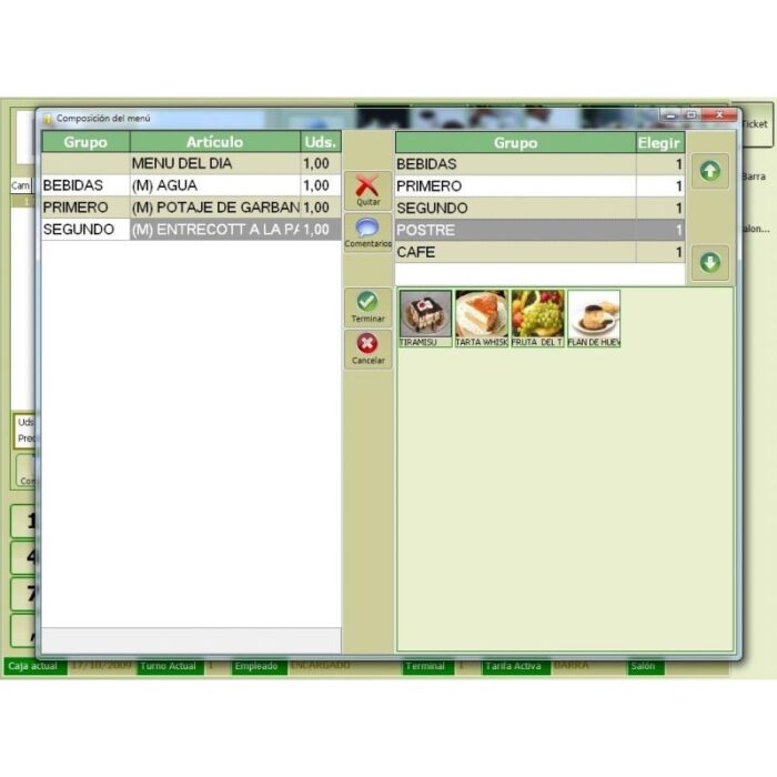 Programa Software para restaurantes Glop Hostelería Versión Completa