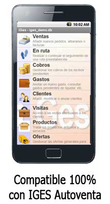 Compatible con IGES Android
