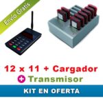 Oferta 12×11 avisadores de clientes + cargador +
