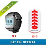 Oferta de 10 avisadores para camareros + 1 reloj marca