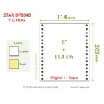 Caja 3000 hojas de Papel Tracción (original+copia) DP8340