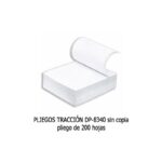 Papel continuo sin copia para Star DP8340 - 5000 hojas